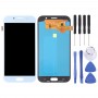 LCD Screen and Digitizer Full Assembly (OLED Material ) for Galaxy A7 (2017), A720F, A720F/DS(Blue)