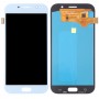 LCD-näyttö ja Digitizer edustajiston (OLED materiaali) Galaxy A7 (2017), A720F, A720F / DS (sininen)