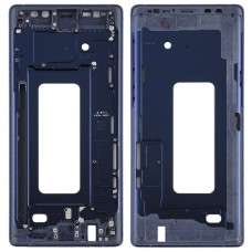Front Housing LCD Frame Bezel for Galaxy Note9(Blue) 