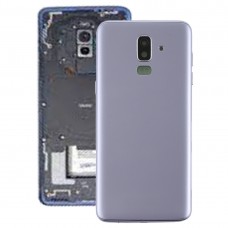 Задняя крышка с боковыми клавишами и объективом камеры для Galaxy J8 (2018 г.), J810F / DS, J810Y / DS, J810G / DS (серый)