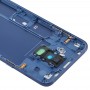 Couverture arrière avec lentille latérale Clés et caméra pour Galaxy A6 + (2018) / A605 (bleu)
