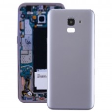 Back Cover with Side Keys & Camera Lens for Galaxy J6 (2018) / J600F/DS, J600G/DS(Grey) 