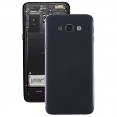 Rückseitige Abdeckung mit Seitentasten und Kamera-Objektiv für Galaxy A8 (schwarz)