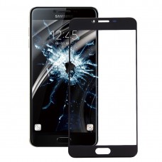 Szélvédő külső üveglencsékkel Galaxy C5 (Fekete) 