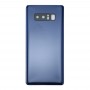 Rückseitige Abdeckung mit Kamera-Objektiv-Abdeckung für Galaxy Note 8 (blau)