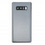 Rückseitige Abdeckung mit Kamera-Objektiv-Abdeckung für Galaxy Note 8 (Silber)