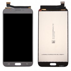 Alkuperäinen LCD-näyttö + alkuperäinen kosketusnäyttö Galaxy J7 V / J7 Perx, J727V, J727P (harmaa)