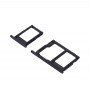 SIM ბარათის Tray + Micro SD & SIM Card Tray for Galaxy J5 პრემიერ-/ G570 & J7 პრემიერ-/ G610 (Black)