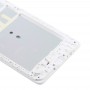 Front Housing LCD Frame Bezel for Galaxy J3 Pro(White)