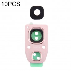 10 PCS-Kameraobjektiv-Abdeckungen für Galaxie-A7 (2017) / A720 (Pink)