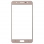 Front Screen Outer Glass Lens for Galaxy J7 Max(Gold)