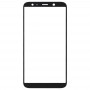 Front Screen Outer Glass Lens for Galaxy A6 (2018) (Black)