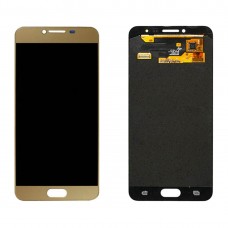 Оригинален LCD дисплей + тъчскрийн дисплей за Galaxy C5 / C5000 (злато)