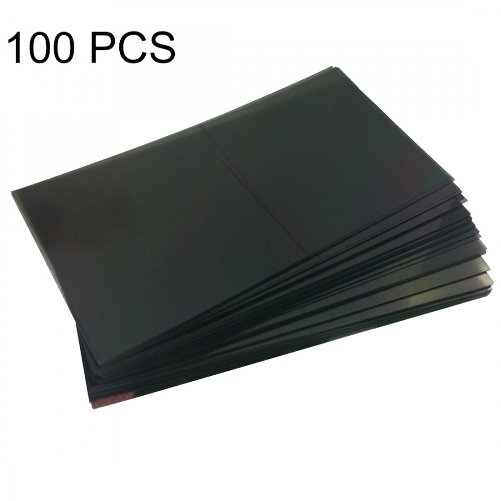 100 PCS filtre LCD polarisants Films pour Galaxy A8