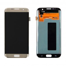 Eredeti LCD kijelző + érintőpanel Galaxy S7 él / G9350 / G935F / G935A / G935V (Gold)