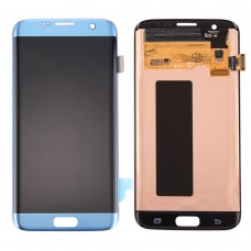 Ecran LCD d'origine + écran tactile pour Galaxy S7 bord / G9350 / G935F / G935A / G935V (Bleu)
