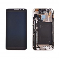 Originální LCD displej + dotykový panel Rám pro Galaxy Note 3 Neo / N7505 (Black)