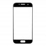 Front Screen vnější sklo objektivu pro Galaxy A7 (2017) / A720 (Black)