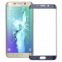 Front Screen Outer lääts Galaxy S6 Edge + / G928 (Dark Blue)