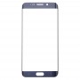 Front Screen Outer lääts Galaxy S6 Edge + / G928 (Dark Blue)