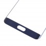 Frontscheibe Äußere Glasobjektiv für Galaxy S6 Rand + / G928 (dunkelblau)