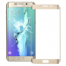 Передний экран Наружный стеклянный объектив для Galaxy S6 Эдж + / G928 (Gold)