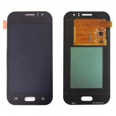 Alkuperäinen LCD-näyttö + kosketusnäyttö Galaxy J1 Ace / J110 (musta)