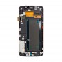 Eredeti LCD kijelző + érintőpanel kerettel Galaxy S6 Él + / G928F (Gold)