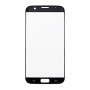 Оригинален Front Screen Outer стъклени лещи за Galaxy S7 Edge / G935 (черен)