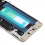 Rama przednia Obudowa LCD Bezel dla Galaxy C7 (Gold)