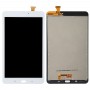 LCD-näyttö ja Digitizer Täysi Assembly Samsung Galaxy Tab E 8.0 T377 (WiFi versio) (valkoinen)