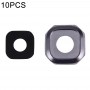 10 Cubiertas PCS lente de la cámara del Galaxy A3 (2016) / A310 (gris)