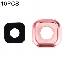 10 Cubiertas PCS lente de la cámara del Galaxy A5 (2016) / A510 (rosa)