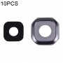 10 Cubiertas PCS lente de la cámara del Galaxy A5 (2016) / A510 (gris)