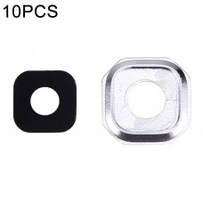 10 PCS Camera Lens Covers for Galaxy A5 (2016) / A510(Silver)