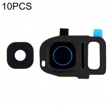 10 PCS caméra couvre lentille pour Galaxy S7 bord / G935 (Gray)