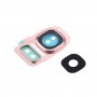 10 Cubiertas PCS lente de la cámara del Galaxy S7 Edge / G935 (de oro rosa)