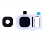 10 PCS Kaamera Lens katted Galaxy S7 Edge / G935 (valge)