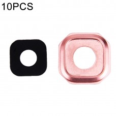 10 PCS Kaamera Lens katted Galaxy A7 (2016) / A710 (Pink)