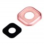 10 PCS Camera Lens Covers for Galaxy A7 (2016) / A710(Pink)