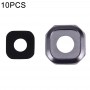 10 PCS Camera Lens Covers for Galaxy A7 (2016) / A710(Grey)