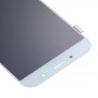 Оригинален LCD екран и Digitizer Пълното събрание за Galaxy A7 (2017 г.), A720F, A720F / DS (син)