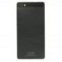 За Huawei P8 Lite Full Housing Cover (Front Housing LCD Frame Bezel Plate + Battery Back Cover) (черен)
