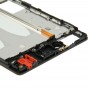 För Huawei P8 Front Housing LCD Frame Bezel Plate (Svart)