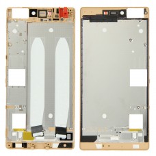 For Huawei P8 Front Housing LCD Frame Bezel Plate(Gold) 