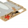 P8 para Huawei frontal de la carcasa del LCD del capítulo del bisel de la placa (Oro)