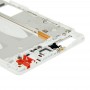 Pour Huawei avant boîtier P8 Cadre Plate Bezel LCD (Blanc)
