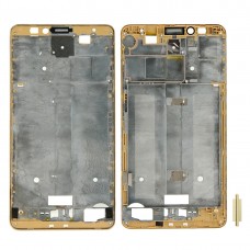 For Huawei Ascend Mate 7 Front Housing LCD Frame Bezel Plate(Gold)