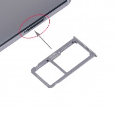 对于华为伴侣8 Nano SIM卡+微型SD /纳米SIM卡托盘（灰色）