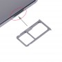For Huawei Mate 8 Nano SIM + Micro SD / Nano SIM Card Tray(Grey)